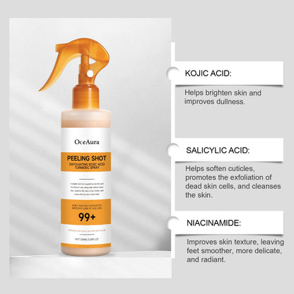 OCEAURA Kojic Acid Turmeric Cleaning Spray