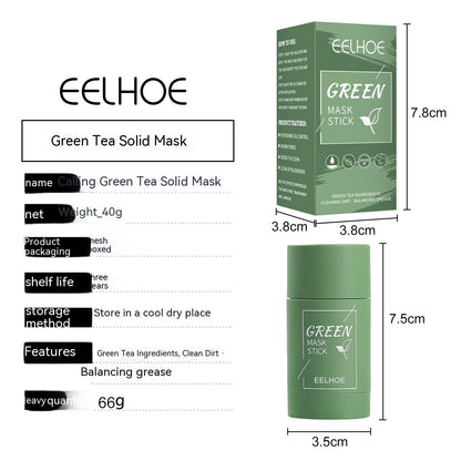 Green Tea Solid Facial Mask Stick