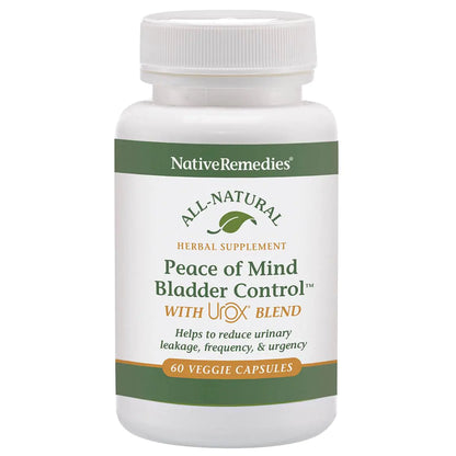 Native Remedies Peace of Mind Bladder Control with Urox